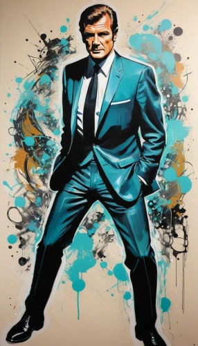 frank sinatra,popart,grafitti,muhammad ali,james bond,suit actor,grafitty,a black man on a suit,grafiti,mohammed ali,smoking man,wall art,gentleman icons,lando,spy,spy visual,graffiti,kingpin,two face,steel man,Illustration,Realistic Fantasy,Realistic Fantasy 23