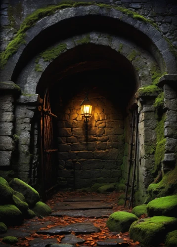 dungeon,the threshold of the house,creepy doorway,dungeons,fairy door,witch's house,cellar,hobbiton,3d render,threshold,play escape game live and win,crypt,cartoon video game background,vaulted cellar,hollow way,wine cellar,doorway,labyrinth,basement,medieval street,Illustration,Realistic Fantasy,Realistic Fantasy 30