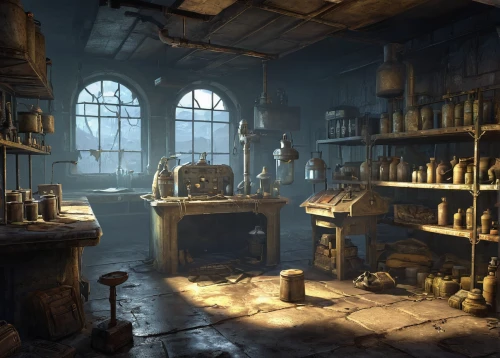 apothecary,candlemaker,potions,chemical laboratory,watchmaker,alchemy,laboratory,tinsmith,clockmaker,shopkeeper,victorian kitchen,reagents,soap shop,distillation,chemist,pharmacy,merchant,brandy shop,pantry,workbench,Unique,Pixel,Pixel 05