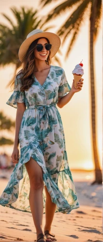 woman with ice-cream,beach background,plus-size model,woman walking,travel woman,little girl in wind,hula,coconut water,bahama mom,holding a coconut,aloha,girl walking away,plus-size,girl on the dune,summer background,luau,djerba,punta-cana,cocktail dress,summer items,Illustration,Paper based,Paper Based 18
