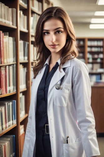 female doctor,librarian,theoretician physician,white coat,pharmacist,pathologist,doctor,medical sister,physician,researcher,ship doctor,cartoon doctor,female nurse,healthcare professional,nurse uniform,pharmacy technician,professor,healthcare medicine,covid doctor,veterinarian,Photography,Realistic
