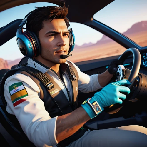 behind the wheel,glider pilot,driver,automobile racer,race car driver,drive,pilot,game car,driving school,racing video game,race driver,medic,pubg mascot,headset,helicopter pilot,elle driver,car mechanic,electric driving,driving a car,instructor,Conceptual Art,Fantasy,Fantasy 06