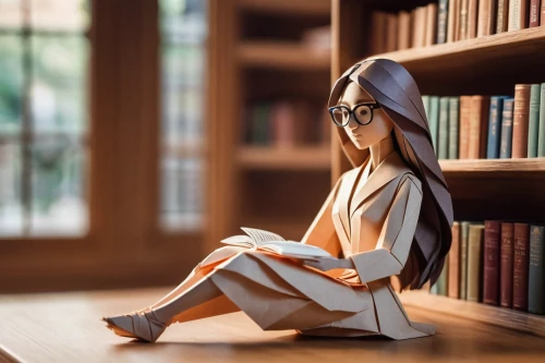 girl studying,librarian,bookworm,women's novels,book glasses,reading glasses,bookend,bibliology,bookshelves,bookcase,bookshelf,little girl reading,bookmark,reading owl,child with a book,bookmark with flowers,bookmarker,biblical narrative characters,scholar,wooden figure,Unique,Paper Cuts,Paper Cuts 02