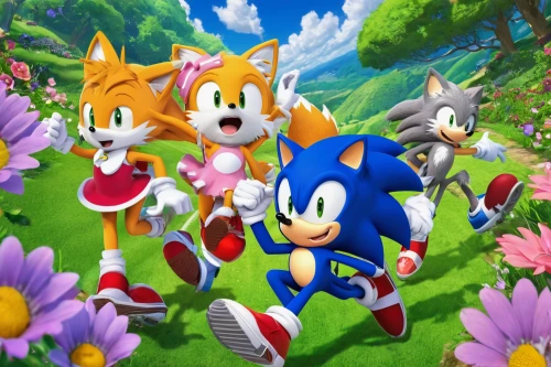 april fools day background,sonic the hedgehog,spring background,sega,flower background,cartoon video game background,tails,flowers png,hedgehogs,birthday banner background,springtime background,cartoon flowers,digital background,background image,children's background,clove garden,dayflower family,caper family,spring bloomers,picking flowers,Illustration,Abstract Fantasy,Abstract Fantasy 23
