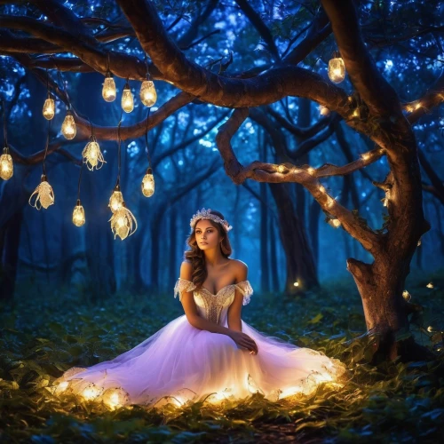 fairy lights,faerie,fairy forest,faery,fantasy picture,ballerina in the woods,enchanted,cinderella,fairy queen,enchanted forest,fairy tale,a fairy tale,enchanting,fairy lanterns,fairytale,fairy tale character,fairytales,fireflies,fairy,lights serenade,Photography,General,Realistic