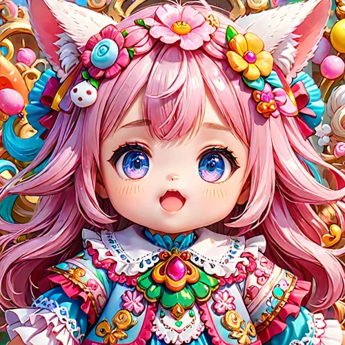 luka,candy island girl,cocoa,fairy galaxy,kawaii patches,artist doll,kawaii,patchouli,portrait background,honmei choco,medusa,candy pattern,angel gingerbread,kawaii ice cream,gingerbread girl,harajuku,birthday banner background,edit icon,naginatajutsu,chibi girl,Anime,Anime,General