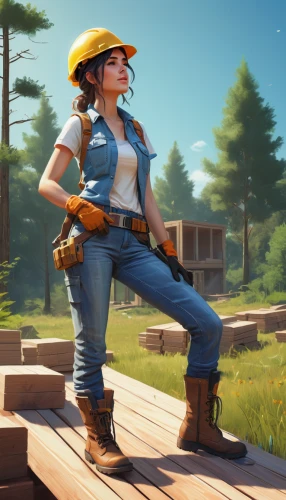 builder,heavy construction,lumberjack,construction worker,lumberjack pattern,blue-collar worker,engineer,arborist,female worker,scout,farmer,blue-collar,carpenter,twitch icon,wood background,bricklayer,farmer in the woods,tradesman,contractor,hardhat,Illustration,Paper based,Paper Based 19