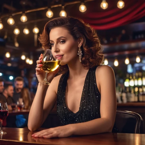 female alcoholism,a glass of wine,glass of wine,woman drinking coffee,wine tavern,bartender,woman at cafe,cocktail dress,wine diamond,wine cocktail,barmaid,waitress,woman eating apple,wine,restaurants online,wine bar,retro woman,drinking,distilled beverage,a glass of,Photography,General,Realistic