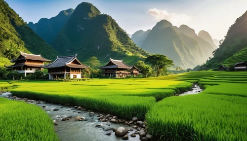 rice fields,rice paddies,rice field,ricefield,the rice field,rice terrace,green landscape,vietnam,guilin,paddy field,southeast asia,mountainous landscape,yamada's rice fields,beautiful landscape,landscape background,guizhou,rice terraces,asian architecture,japan landscape,rice cultivation,Photography,General,Realistic