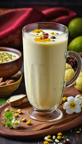 sheer khurma,mango pudding,passion fruit daiquiri,kheer,passion fruit juice,lassi,zabaione,hyderabadi haleem,kadhi,corn chowder,mystic light food photography,raita,coconut custard,masala chai,coffee fruits,white chocolate mousse,maharashtrian cuisine,cream of pumpkin soup,pisco sour,cream of mushroom soup,Photography,General,Realistic