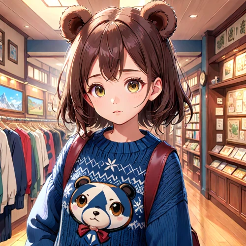 anime japanese clothing,kawaii panda,cute bear,honmei choco,cute clothes,shopping icon,christmas sweater,azuki bean,raccoon dog,kawaii girl,winter clothes,kawaii,long-haired hihuahua,miku maekawa,winter clothing,sweater,pajamas,naginatajutsu,bookstore,kawaii panda emoji,Anime,Anime,Traditional