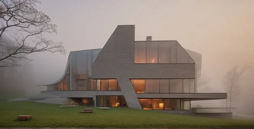 modern architecture,modern house,dunes house,house shape,ruhl house,foggy landscape,house in the mountains,cube house,futuristic architecture,danish house,witch house,house in mountains,cubic house,house in the forest,north american fog,archidaily,foggy mountain,misty,witch's house,house silhouette,Photography,General,Natural