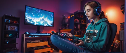 gamer,gamer zone,consoles,playing room,game room,gaming,gamers round,lan,girl at the computer,home game console accessory,game consoles,music background,video gaming,gamecube,dj,gaming console,gamers,games console,streaming,computer game,Conceptual Art,Sci-Fi,Sci-Fi 05