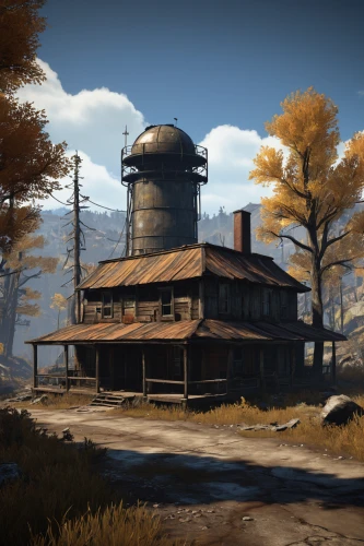 fallout4,croft,farmstead,blockhouse,toll house,homestead,the cabin in the mountains,tavern,new echota,fallout,wasteland,dutch mill,boathouse,dunes house,autumn camper,the farm,mountain station,general store,fallout shelter,fire tower,Illustration,Children,Children 06