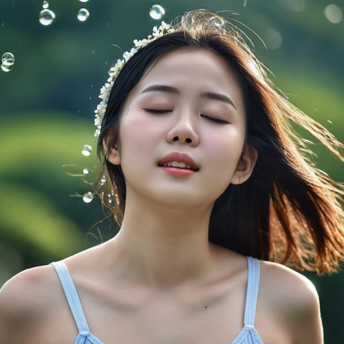 vietnamese woman,photoshoot with water,asian girl,water nymph,vietnamese,asian woman,in water,phuquy,water bath,relaxed young girl,hyperhidrosis,natural cosmetics,natural cosmetic,management of hair loss,natural water,asian,miss vietnam,bia hơi,summer floatation,su yan,Photography,General,Realistic