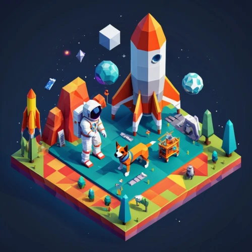space port,space craft,low-poly,space tourism,space travel,isometric,low poly,spacescraft,astronautics,dribbble,startup launch,space voyage,3d mockup,game illustration,kids illustration,growth icon,tiny world,space walk,shuttle,landing page,Unique,3D,Low Poly