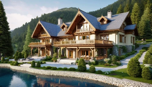 house in the mountains,house in mountains,chalet,log home,house with lake,the cabin in the mountains,beautiful home,house in the forest,house by the water,country estate,luxury property,wooden house,luxury home,holiday villa,summer cottage,villa,mansion,mountain settlement,log cabin,country house,Photography,General,Realistic