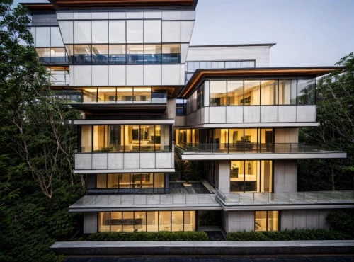 modern architecture,modern house,glass facade,cubic house,modern office,contemporary,modern building,cube house,residential tower,residential,apartment building,appartment building,two story house,block balcony,residential building,glass facades,residential house,glass building,an apartment,penthouse apartment,Architecture,Commercial Residential,Modern,Organic Modernism 1