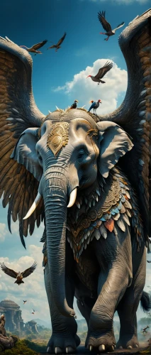 blue elephant,pachyderm,elephantine,elephants and mammoths,skylander giants,heroic fantasy,fantasy art,triceratops,indian elephant,circus elephant,elephant ride,gryphon,elephants,cynorhodon,anthropomorphized animals,cartoon elephants,uintatherium,fantasy picture,elephant,garuda,Photography,General,Fantasy
