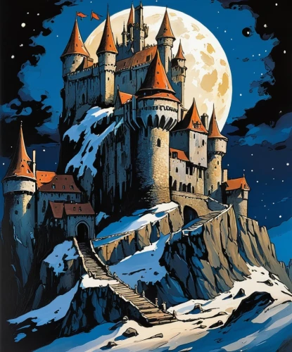 fairy tale castle,fairytale castle,knight's castle,hogwarts,castle of the corvin,children's fairy tale,fairy tales,castel,castle,hamelin,fairy tale,fairy tale icons,medieval castle,castles,dracula castle,elves flight,snow house,fantasy picture,ice castle,water castle,Conceptual Art,Fantasy,Fantasy 08