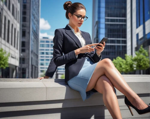 woman holding a smartphone,bussiness woman,businesswoman,business women,women in technology,business woman,white-collar worker,businesswomen,business girl,woman sitting,establishing a business,place of work women,mobile banking,stock exchange broker,office worker,business online,sales person,woman in menswear,financial advisor,social media manager,Illustration,Realistic Fantasy,Realistic Fantasy 36