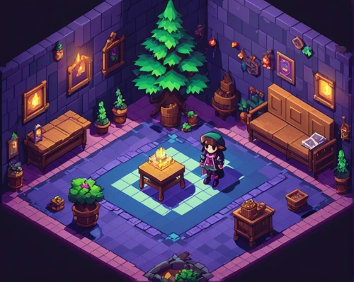 christmas room,witch's house,wooden mockup,game room,guest room,basement,pixel art,tavern,playing room,apartment,small house,consulting room,halloween scene,christmas scene,fireplace,one room,christmas fireplace,dandelion hall,dungeon,small cabin,Art,Artistic Painting,Artistic Painting 47