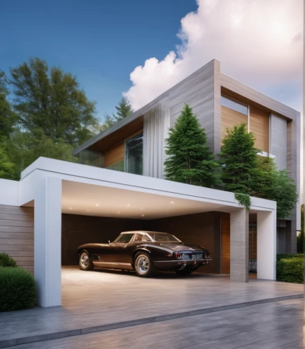garage door,underground garage,3d rendering,garage,modern house,luxury home,luxury property,luxury real estate,automotive exterior,smart home,build by mirza golam pir,render,mid century house,large home,gold stucco frame,driveway,modern architecture,house purchase,dunes house,residential house