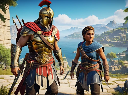 pharaonic,odyssey,pharaohs,massively multiplayer online role-playing game,guards of the canyon,gladiators,pyrrhula,vilgalys and moncalvo,lycian,elaeis,athena,kentauros,rome 2,karnak,nomads,bactrian,egyptians,advisors,thymelicus,assassins,Art,Classical Oil Painting,Classical Oil Painting 34