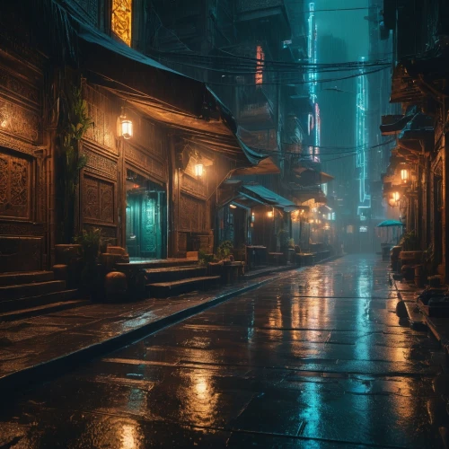 alleyway,old linden alley,alley,narrow street,kowloon city,kowloon,shanghai,blind alley,cyberpunk,chinatown,souk,atmosphere,china town,the street,rescue alley,cairo,night scene,street canyon,medina,medieval street,Photography,General,Fantasy