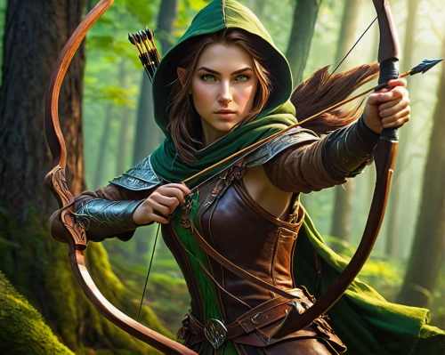 bow and arrows,robin hood,longbow,bows and arrows,archery,elven,3d archery,bow and arrow,field archery,wood elf,target archery,huntress,bow arrow,awesome arrow,compound bow,quarterstaff,archer,the enchantress,draw arrows,swordswoman,Conceptual Art,Oil color,Oil Color 06