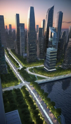 smart city,hudson yards,urban development,pudong,shenyang,tianjin,city highway,haikou city,costanera center,xiamen,3d rendering,the boulevard arjaan,skyscapers,futuristic architecture,incheon,moscow city,urbanization,zhengzhou,barangaroo,chongqing,Conceptual Art,Fantasy,Fantasy 03