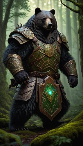 bear guardian,nordic bear,druid,ursa,slothbear,druid stone,bear,great bear,panda,scandia bear,forest man,boar,chinese panda,druid grove,pandabear,pandoro,forest king lion,paysandisia archon,bard,argus,Conceptual Art,Daily,Daily 02