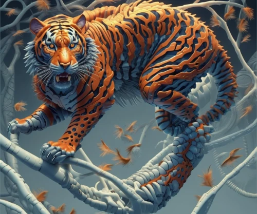 tiger,a tiger,bengal tiger,tigers,siberian tiger,asian tiger,tiger png,blue tiger,bengal,tigerle,leopard's bane,tiger head,tiger cub,royal tiger,endangered,tiger cat,type royal tiger,prey,jaguar,young tiger,Conceptual Art,Sci-Fi,Sci-Fi 03