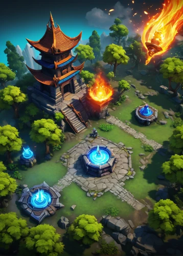 collected game assets,surival games 2,development concept,ancient city,android game,castle iron market,fire ring,turrets,skylanders,firepit,floating islands,mobile game,3d render,3d mockup,japanese zen garden,game illustration,arena,artificial island,zen garden,spa town,Conceptual Art,Sci-Fi,Sci-Fi 14