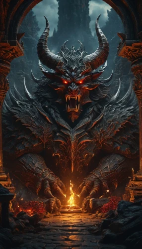 devil,black dragon,minotaur,cauldron,pillar of fire,krampus,gargoyle,fire background,dragon fire,devil wall,inferno,fire devil,hall of the fallen,diablo,molten,the throne,door to hell,dragon,dragon li,death god,Photography,General,Fantasy