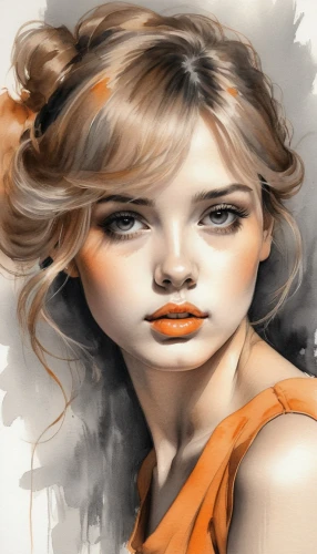 fashion illustration,photo painting,digital painting,world digital painting,girl drawing,illustrator,orange,clementine,drawing mannequin,orange blossom,orange color,digital art,painting work,orange rose,art painting,hand digital painting,fashion vector,girl portrait,painted lady,painter,Illustration,Black and White,Black and White 35