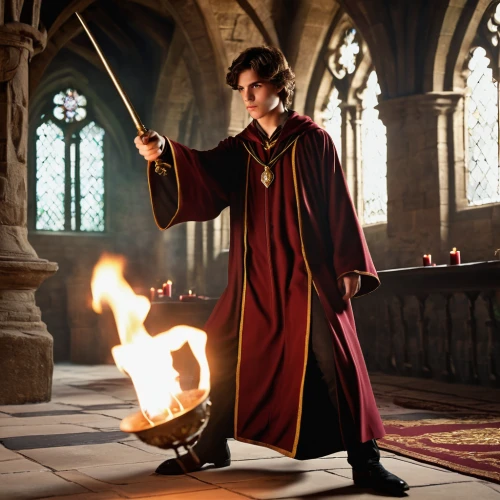 flickering flame,smouldering torches,candle wick,wizardry,candlemaker,dodge warlock,wizard,benedictine,benedict,flame of fire,fire artist,mulled claret,mage,flaming torch,lord who rings,fire master,golden candlestick,potter,benedict herb,flame spirit,Illustration,Realistic Fantasy,Realistic Fantasy 10