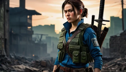 girl with gun,croft,girl with a gun,lara,gi,katniss,shooter game,combat medic,fallout4,scout,nora,operator,clementine,female nurse,main character,digital compositing,action-adventure game,mobile video game vector background,female doctor,woman holding gun,Art,Artistic Painting,Artistic Painting 31