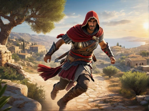 red tunic,red cape,biblical narrative characters,assassin,red riding hood,odyssey,male character,the pied piper of hamelin,hooded man,the wanderer,massively multiplayer online role-playing game,rome 2,game art,full hd wallpaper,sinai,genesis land in jerusalem,aladha,little red riding hood,cg artwork,aegean,Photography,General,Natural