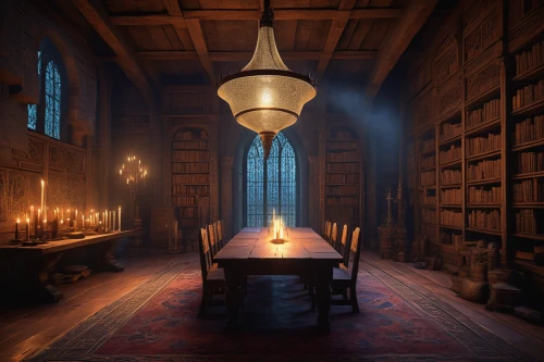 reading room,candlelights,bookshelves,danish room,dandelion hall,study room,candlelight,visual effect lighting,old library,tealight,candlemaker,dark cabinetry,games of light,a dark room,scholar,candle light,witch's house,candle wick,apothecary,incidence of light,Illustration,Abstract Fantasy,Abstract Fantasy 08