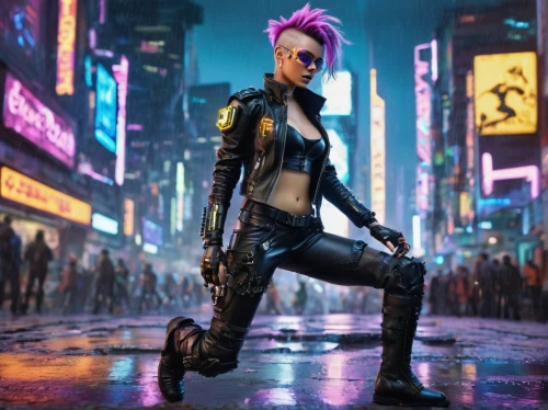 cyberpunk,punk,mohawk,punk design,streampunk,electro,renegade,catwoman,futuristic,hk,birds of prey-night,merc,femme fatale,nova,cyber,x-men,lex,cyborg,callisto,dystopian,Unique,3D,Panoramic