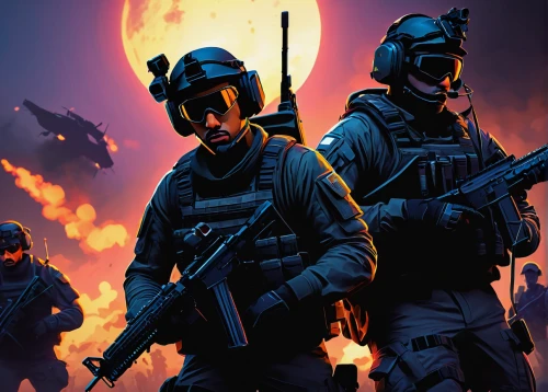 game illustration,soldiers,infantry,military organization,special forces,swat,federal army,gi,us army,officers,marine expeditionary unit,lost in war,the army,shooter game,children of war,background image,armed forces,fire background,troop,military,Conceptual Art,Fantasy,Fantasy 21