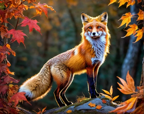 garden-fox tail,red fox,cute fox,adorable fox,a fox,redfox,fox,south american gray fox,fox stacked animals,little fox,vulpes vulpes,patagonian fox,foxes,child fox,firefox,fall animals,canidae,grey fox,autumn background,forest animal,Illustration,Retro,Retro 13