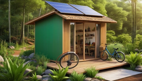 solar batteries,solar battery,eco-construction,garden shed,eco hotel,smart home,solar photovoltaic,greenbox,wooden hut,solar power,small cabin,solar energy,green energy,renewable enegy,smart house,cube stilt houses,energy efficiency,renewable energy,environmentally sustainable,outhouse,Illustration,Black and White,Black and White 22