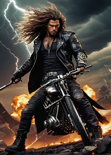 god of thunder,thor,thorin,heroic fantasy,digital compositing,carpathian,wall,thunder,action hero,power icon,thunderbolt,norse,strom,massively multiplayer online role-playing game,collectible card game,litecoin,renegade,lokdepot,monsoon banner,vax figure,Illustration,Black and White,Black and White 19