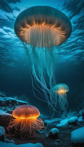 sea jellies,jellyfish,lion's mane jellyfish,jellyfishes,jellyfish collage,bioluminescence,underwater landscape,cnidaria,sea life underwater,underwater world,underwater background,jellies,undersea,box jellyfish,blue anemone,aquarium lighting,sea anemone,sea anemones,marine invertebrates,ocean underwater,Photography,General,Fantasy