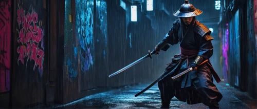 samurai,samurai fighter,swordsman,scythe,katana,shinobi,assassin,swordsmen,samurai sword,knife head,kenjutsu,hooded man,monsoon banner,hijiki,swordswoman,cyberpunk,sword,yi sun sin,assassins,kendo,Illustration,Realistic Fantasy,Realistic Fantasy 15