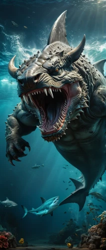 marine reptile,water creature,god of the sea,cynorhodon,salt water crocodile,sea devil,sea monsters,cuthulu,coelacanth,ark,mergus,underwater background,merfolk,crocodile,lissotriton,muggar crocodile,poseidon,sea animal,merman,piranha,Photography,General,Fantasy