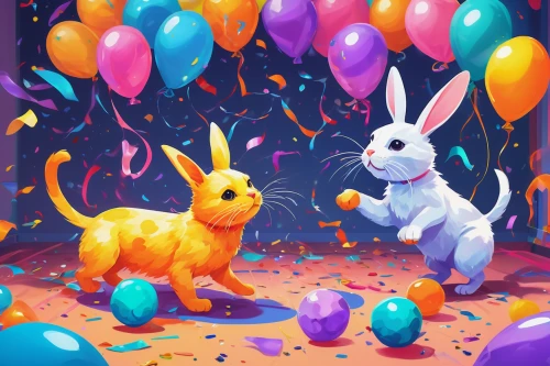 animal balloons,colorful balloons,easter rabbits,balloons,happy birthday balloons,birthday balloons,rabbits,baloons,easter theme,birthday banner background,easter background,corner balloons,balloon,color dogs,bunnies,birthday party,birthday background,children's birthday,easter celebration,confetti,Art,Artistic Painting,Artistic Painting 05