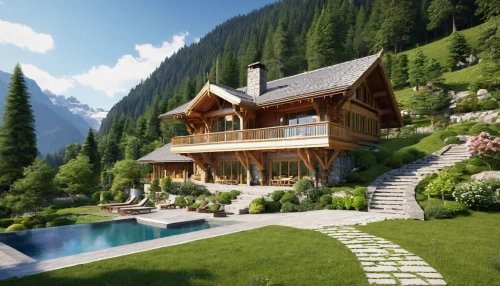 house in the mountains,house in mountains,chalet,pool house,luxury property,the cabin in the mountains,holiday villa,beautiful home,house with lake,private house,home landscape,luxury home,alpine style,summer house,summer cottage,mountain hut,mountain huts,swiss house,house in the forest,wooden house,Photography,General,Realistic